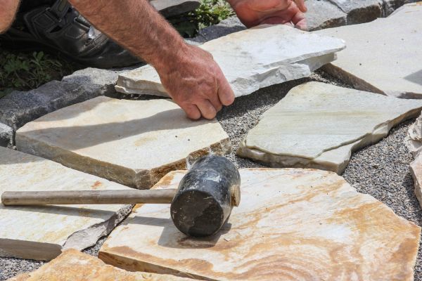 Cost of Stone Sidewalk Installation in Santa Clarita
